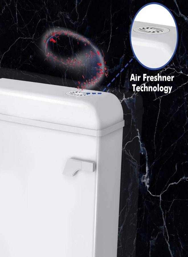 OSOSAM Premium Toilet Flush Tank 10 Litre Capacity | Wall Mounted Plastic Cistern | Dual Flush Mechanism | Water-Saving Flush Tank for Bathroom (White) - Image 4